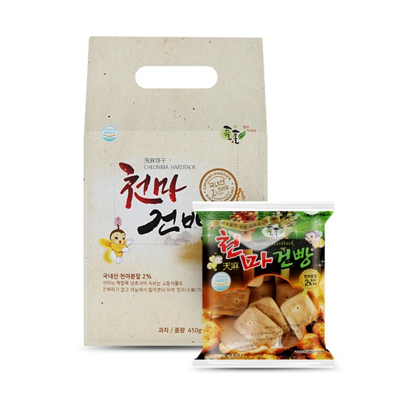 [안성들풀] 천마건빵 30g 선물세트 15개입